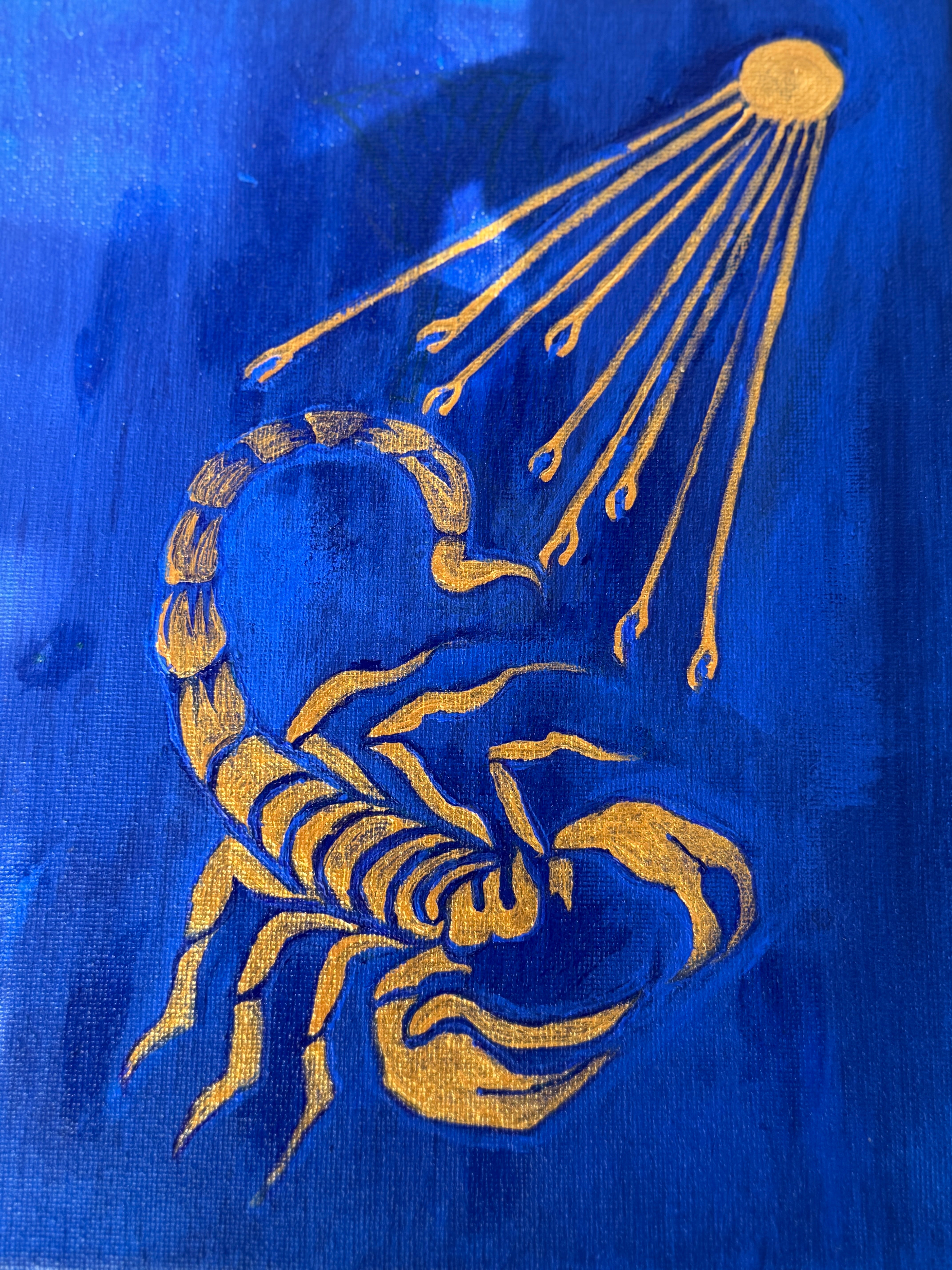 Scorpion King, original painting by ATEN